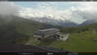 Archiv Foto Webcam Fassatal - Moena - Ankunft der Gondelbahn "Valbona le Cune" 13:00