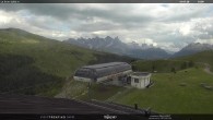 Archiv Foto Webcam Fassatal - Moena - Ankunft der Gondelbahn "Valbona le Cune" 17:00