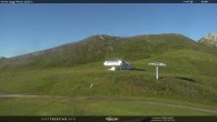 Archiv Foto Webcam Fassatal - Moena - Ankunft des Sessellifts "Piavac" 07:00