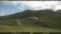Archiv Foto Webcam Fassatal - Moena - Ankunft des Sessellifts "Piavac" 17:00