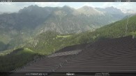 Archived image Webcam middle station Alpe di Lusia Moena 08:00