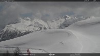 Archived image Webcam Fassatal - Moena - mountainstation of the chairlift "Campo de Cune" 13:00
