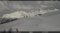 Archived image Webcam Fassatal - Moena - mountainstation of the chairlift "Campo de Cune" 13:00