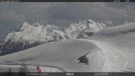 Archived image Webcam Fassatal - Moena - mountainstation of the chairlift "Campo de Cune" 15:00