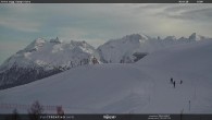 Archived image Webcam Fassatal - Moena - mountainstation of the chairlift "Campo de Cune" 15:00