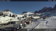 Archiv Foto Webcam Carosello delle Malghe - Rollepass - "Castellazzo" 09:00