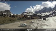 Archiv Foto Webcam Carosello delle Malghe - Rollepass - "Castellazzo" 09:00