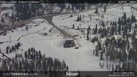 Archived image Webcam Fassatal - San Pelegrino - panorama view of the ski-piste and liftmachinery of the "San Pellegrino Pass" 02:00