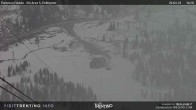 Archived image Webcam Fassatal - San Pelegrino - panorama view of the ski-piste and liftmachinery of the "San Pellegrino Pass" 08:00