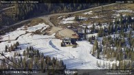 Archived image Webcam Fassatal - San Pelegrino - panorama view of the ski-piste and liftmachinery of the "San Pellegrino Pass" 17:00