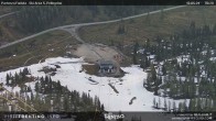 Archived image Webcam Fassatal - San Pelegrino - panorama view of the ski-piste and liftmachinery of the "San Pellegrino Pass" 05:00