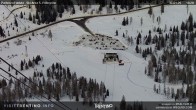 Archived image Webcam Fassatal - San Pelegrino - panorama view of the ski-piste and liftmachinery of the "San Pellegrino Pass" 15:00