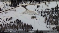 Archived image Webcam Fassatal - San Pelegrino - panorama view of the ski-piste and liftmachinery of the "San Pellegrino Pass" 17:00