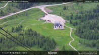 Archived image Webcam Fassatal - San Pelegrino - panorama view of the ski-piste and liftmachinery of the "San Pellegrino Pass" 17:00