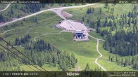 Archived image Webcam Fassatal - San Pelegrino - panorama view of the ski-piste and liftmachinery of the "San Pellegrino Pass" 11:00