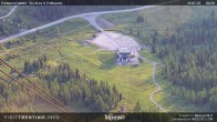 Archived image Webcam Fassatal - San Pelegrino - panorama view of the ski-piste and liftmachinery of the "San Pellegrino Pass" 05:00
