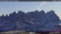 Archiv Foto Webcam Fassatal - San Pelegrino - Ankunft des Sesselliftes "Cavia-Col Margherita" 11:00