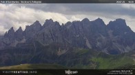 Archiv Foto Webcam Fassatal - San Pelegrino - Ankunft des Sesselliftes "Cavia-Col Margherita" 08:00