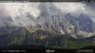 Archiv Foto Webcam Fassatal - San Pelegrino - Ankunft des Sesselliftes "Cavia-Col Margherita" 10:00