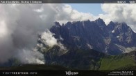 Archiv Foto Webcam Fassatal - San Pelegrino - Ankunft des Sesselliftes "Cavia-Col Margherita" 09:00