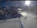 Archived image Webcam Panoramic view Presena Glacier 06:00