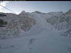 Archiv Foto Webcam Presena Gletscher im Trentino 07:00