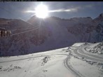 Archived image Webcam Panoramic view Presena Glacier 09:00