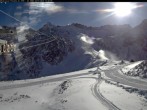 Archiv Foto Webcam Presena Gletscher im Trentino 11:00