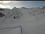 Archived image Webcam Panoramic view Presena Glacier 07:00