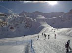 Archiv Foto Webcam Presena Gletscher im Trentino 11:00