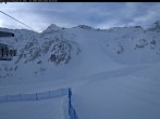 Archived image Webcam Panoramic view Presena Glacier 07:00