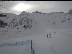 Archived image Webcam Panoramic view Presena Glacier 09:00