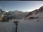 Archived image Webcam Adamello Ski - Valbiolo (2240m) 13:00