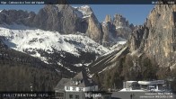 Archived image Webcam Pozza di Fassa - Torri del Vajolet 13:00