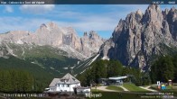 Archiv Foto Webcam Fassatal - Vajolet-Türme 09:00
