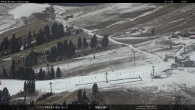 Archiv Foto Webcam Latemar: Skihütten Zischg und Ganischger 11:00