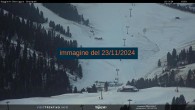 Archived image Webcam Val di Fiemme - Obereggen chairlift 05:00