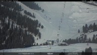 Archived image Webcam Val di Fiemme - Obereggen chairlift 09:00