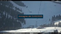 Archiv Foto Webcam Val di Fiemme - Obereggen Sessellift 05:00