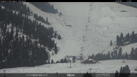 Archiv Foto Webcam Val di Fiemme - Obereggen Sessellift 11:00