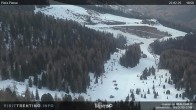 Archived image Webcam View of the Piavac slope, Alpe Lusia 17:00