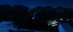 Archiv Foto Webcam Madonna di Campiglio - Bergstation Pradalago 23:00