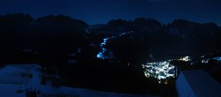 Archived image Webcam Panoramic view Madonna di Campiglio: Pradalago 01:00