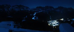 Archived image Webcam Panoramic view Madonna di Campiglio: Pradalago 03:00