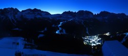 Archived image Webcam Panoramic view Madonna di Campiglio: Pradalago 05:00