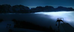 Archived image Webcam Panoramic view Madonna di Campiglio: Pradalago 03:00