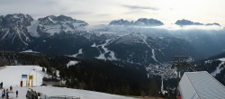 Archived image Webcam Panoramic view Madonna di Campiglio: Pradalago 09:00