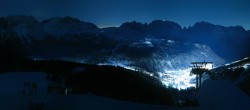 Archiv Foto Webcam Madonna di Campiglio - Bergstation Pradalago 03:00