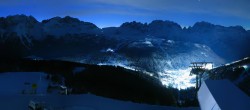 Archiv Foto Webcam Madonna di Campiglio - Bergstation Pradalago 05:00