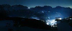 Archived image Webcam Panoramic view Madonna di Campiglio: Pradalago 03:00